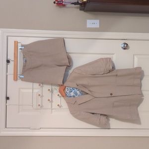 Tuckernuck Linen Tan Short Suit